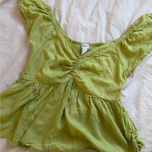Green Babydoll Top 🧸💚